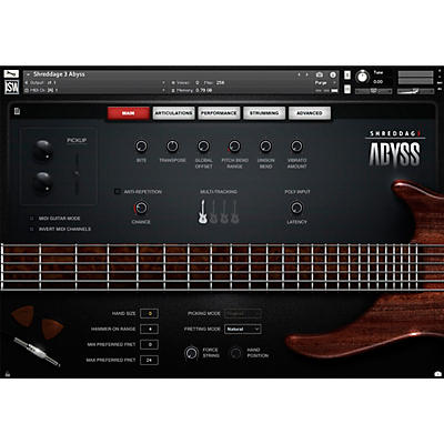 Impact Soundworks Shreddage 3 Abyss Virtual Bass Guitar (Software Download)