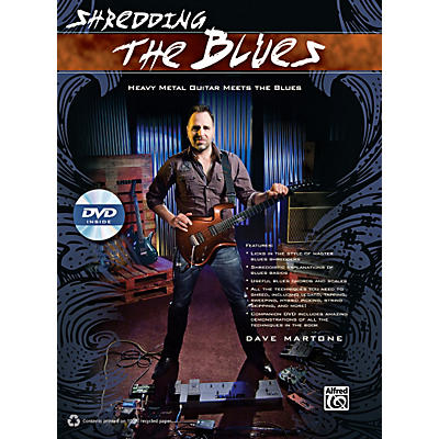 Alfred Shredding the Blues Book & DVD