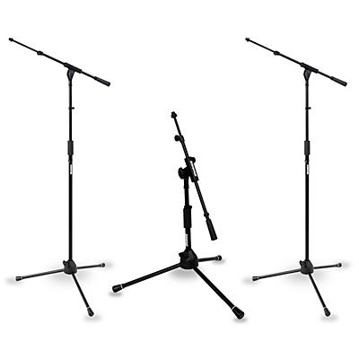 Shure Shure Low-Profile Mic Stand, Two Telescoping Boom Mic Stands Set