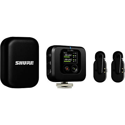 Shure Shure MoveMic Kit Two-Channel Wireless Lavalier Microphone System With MoveMic Receiver