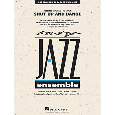 Hal Leonard Shut Up and Dance Jazz Band Level 2 by Walk The Moon Arranged by John Berry