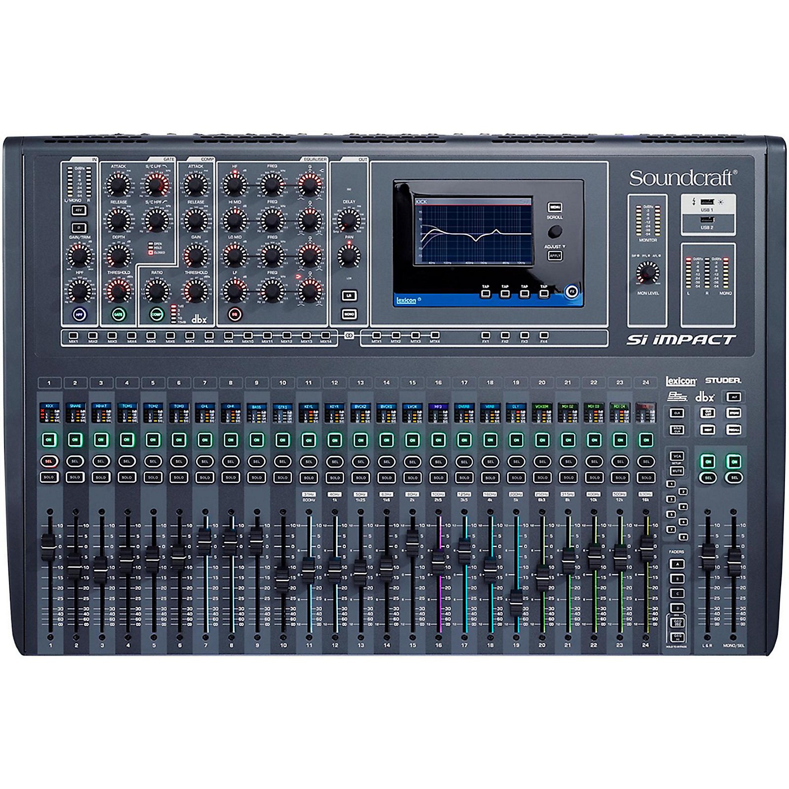 Soundcraft Si Impact 32Channel Digital Mixer Musician's Friend