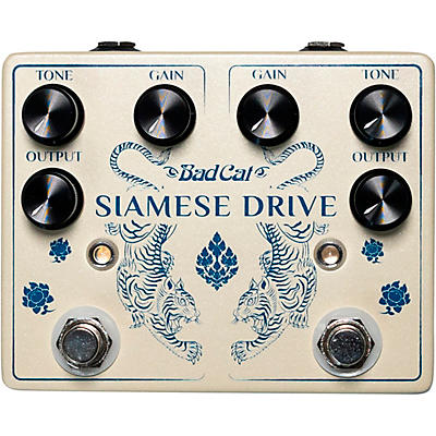 Bad Cat Siamese Drive Dual Harmonic Overdrive Effects Pedal -