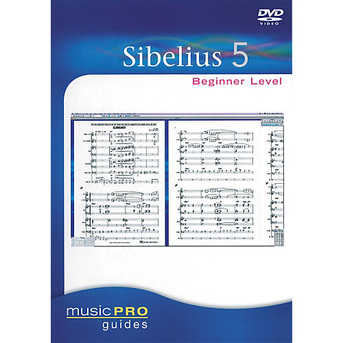 Sibelius 5 Beginner Level - Music Pro Guides Series (DVD)