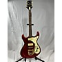 Used Eastwood Side Jack Solid Body Electric Guitar Red