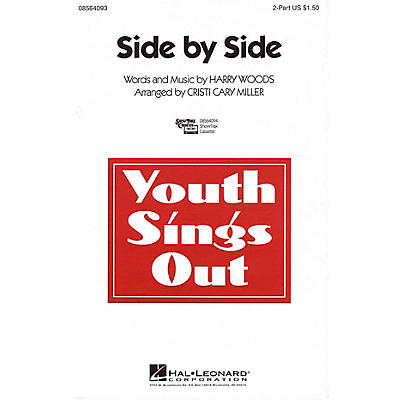 Hal Leonard Side by Side 2-Part arranged by Cristi Cary Miller