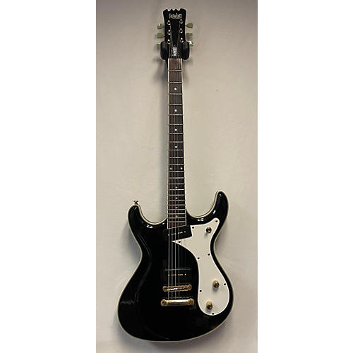 Eastman Sidejack Baritone DLX Solid Body Electric Guitar Black