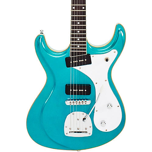 Eastwood Sidejack DLX Electric Guitar Metallic Blue