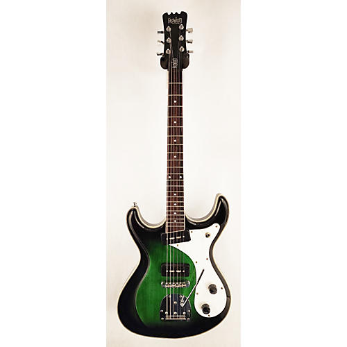Eastwood Sidejack Dlx Solid Body Electric Guitar Green