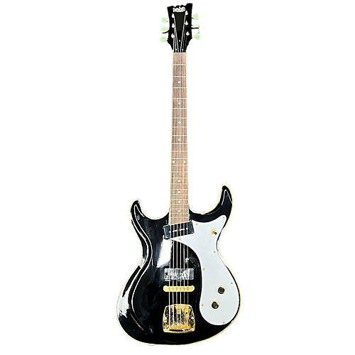Eastwood Sidejack Solid Body Electric Guitar Black
