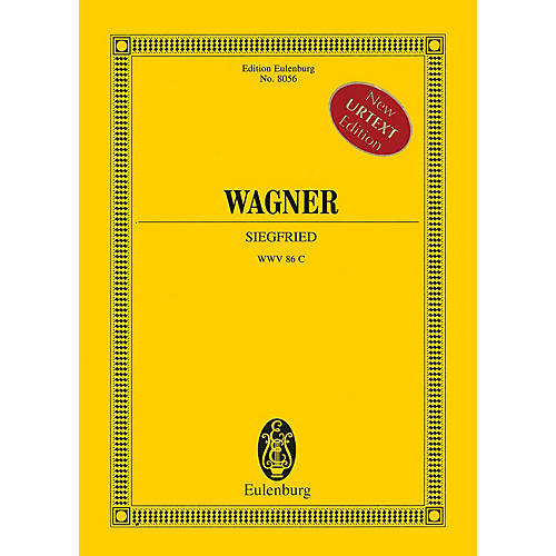 Siegfried (Study Score) Study Score Series Softcover Composed by Richard Wagner Edited by Egon Voss