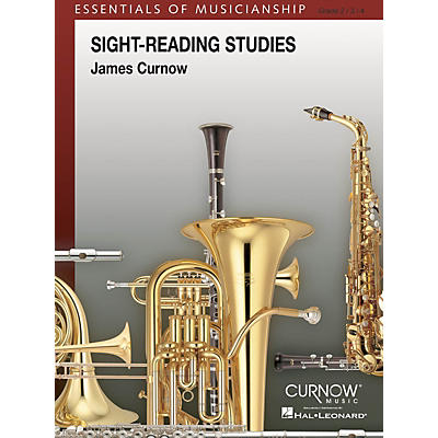 Curnow Music Sight-Reading Studies (Grade 2 to 4 - Score and Parts) Concert Band Level 2-4 Arranged by James Curnow