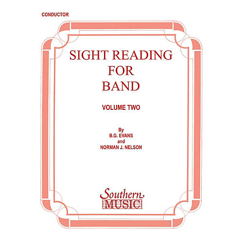 Southern Sight Reading for Band, Book 2 (Bells) Concert Band Level 2 Composed by B.G. Evans