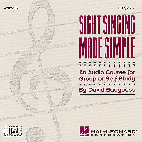 Hal Leonard Sight Singing Made Simple (Resource) CD composed by David Bauguess