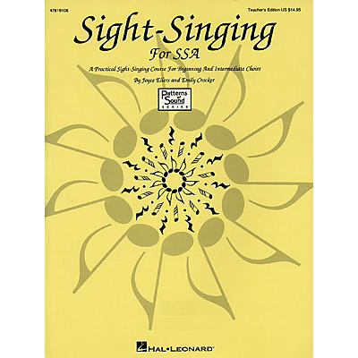 Hal Leonard Sight-Singing for SSA (Resource) TEACHER ED composed by Emily Crocker