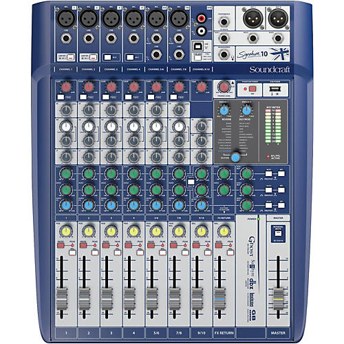 Soundcraft Signature 10 10-Input Analog Mixer Condition 1 - Mint
