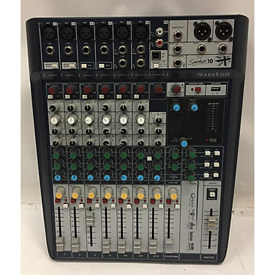 Soundcraft Signature 10 10-Input Analog Mixer Unpowered Mixer