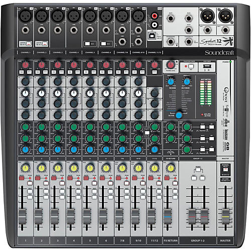 Soundcraft Signature 12MTK Multi-Track Mixer