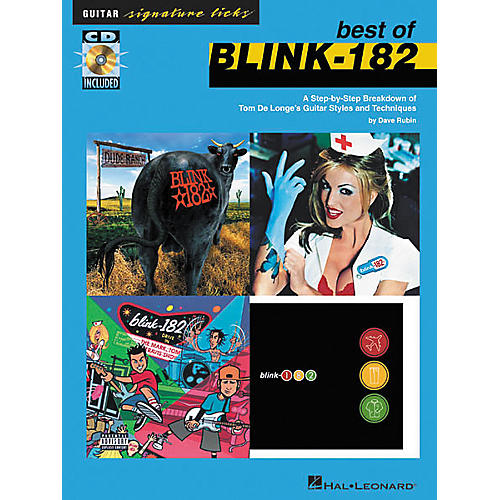 Signature Licks Best of Blink-182 Book with CD