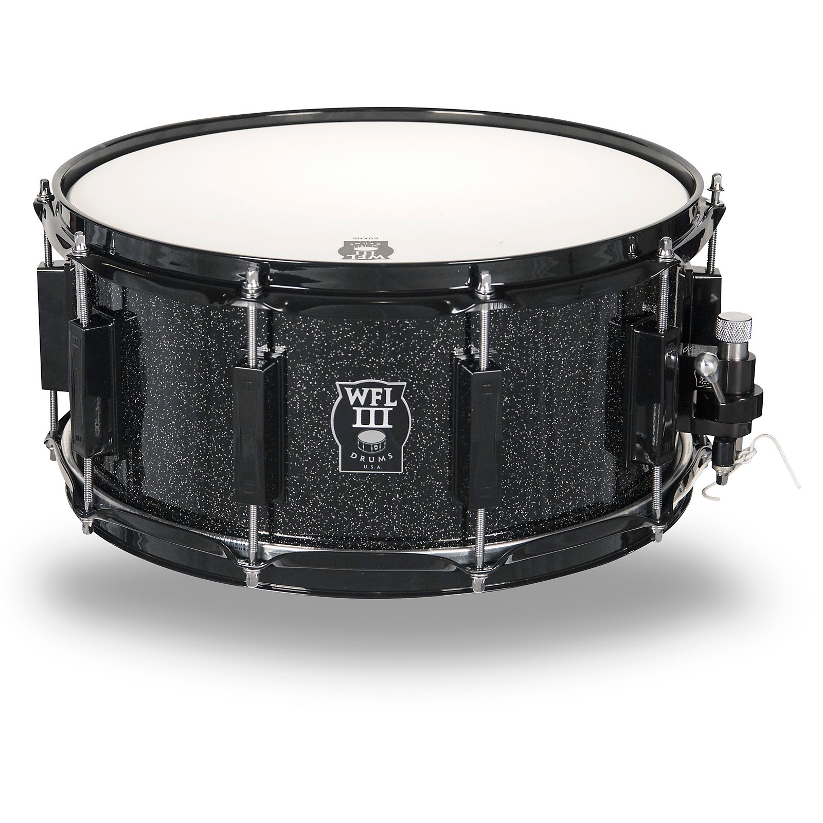 WFLIII Drums Signature Metal Snare Drum with Black Hardware Musician