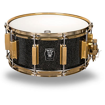 WFLIII Drums Signature Metal Snare Drum with Gold Hardware