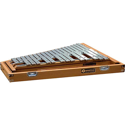 Bergerault Signature Series Glockenspiel With Oak Case, 2.5 Octaves