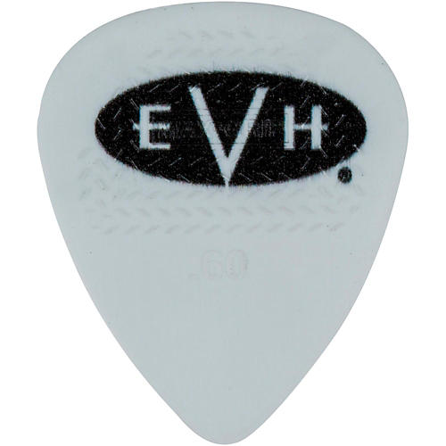 EVH Signature Series Picks (6 Pack) 0.60 mm White/Black