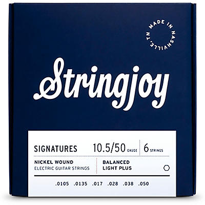 Stringjoy Signatures 6 String Nickel Wound Electric Guitar Strings