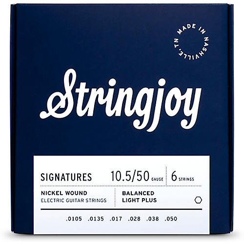 Stringjoy Signatures 6 String Nickel Wound Electric Guitar Strings 10.5 - 50