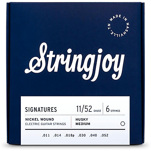 Stringjoy Signatures 6 String Nickel Wound Electric Guitar Strings 11 - 52