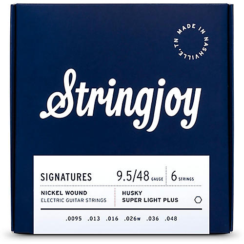 Stringjoy Signatures 6 String Nickel Wound Electric Guitar Strings 9.5 - 48