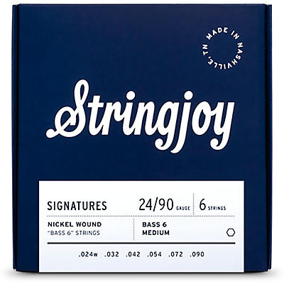 Stringjoy Signatures Bass 6 Nickel Wound Guitar Strings