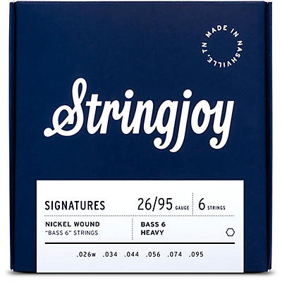 Stringjoy Signatures Bass 6 Nickel Wound Guitar Strings