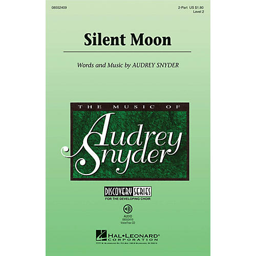 Hal Leonard Silent Moon (Discovery Level 2) 2-Part composed by Audrey Snyder