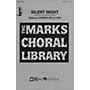 Edward B. Marks Music Company Silent Night (SATB and Piano, 4 Hands) SATB composed by Franz Grüber