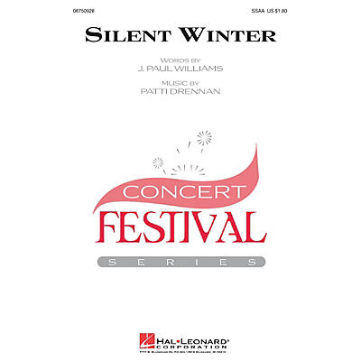 Hal Leonard Silent Winter SSAA composed by J. Paul Williams