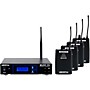 VocoPro SilentPA-PRACTICE 16-Channel UHF Wireless Audio Broadcast System (Stationary Transmitter With Four Bodypack Receivers), 900-927.2mHz