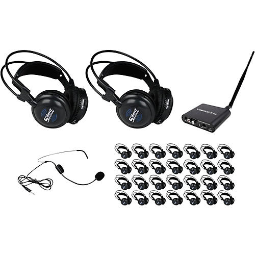 Vocopro SilentSymphony-Seminar-Talk Wireless Listening System for 30 Headphones Condition 1 - Mint