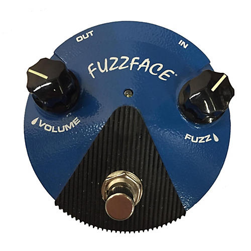 Dunlop Silicon Fuzz Face Mini Blue Effect Pedal