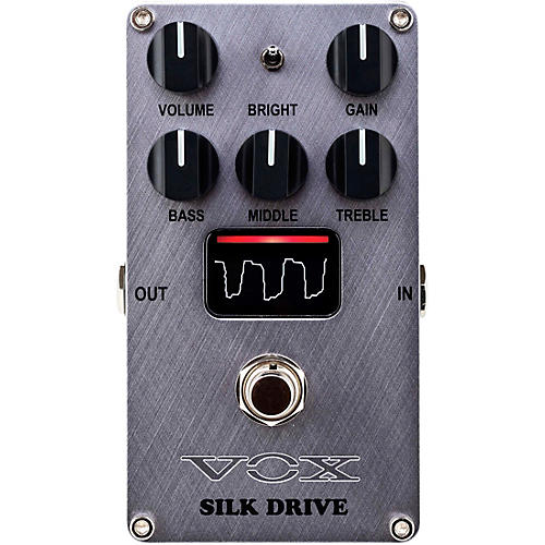 Vox Silk Drive - Valve Distortion Pedal Silver
