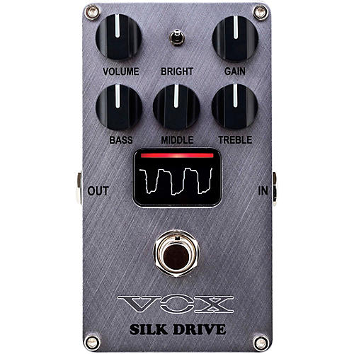 VOX Silk Drive Valve Distortion Pedal Condition 2 - Blemished Silver 194744837319