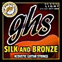 GHS Silk and Bronze Acoustic Guitar Strings Regular
