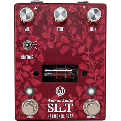 Walrus Audio Silt Harmonic Tube Fuzz Effects Pedal Floral Series 2024