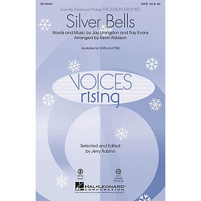 Hal Leonard Silver Bells CHOIRTRAX CD Arranged by Kevin Robison
