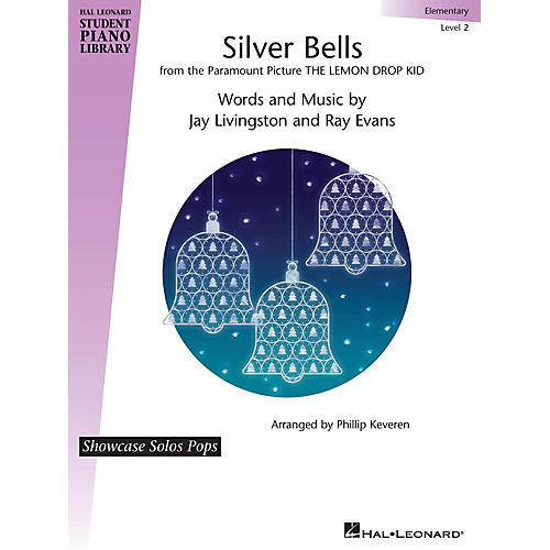 Hal Leonard Silver Bells Piano Library Series by Jay Livingston (Level Elem)