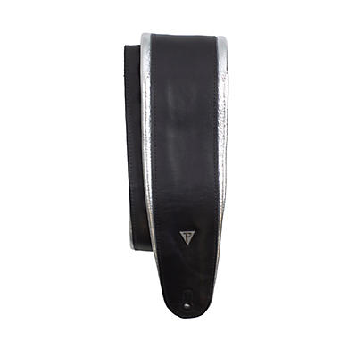 Perri's Silver Lining Padded Leather Guitar Strap