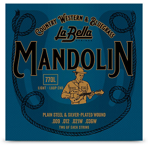 LaBella Silver-Plated Mandolin Strings - Light