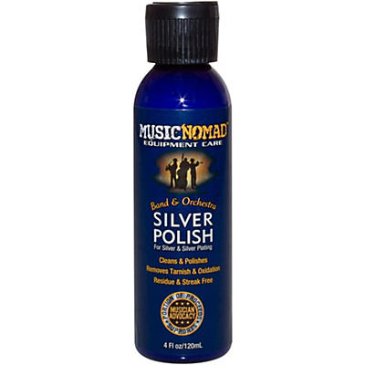 Music Nomad Silver Polish for Silver & Silver Plated Instruments