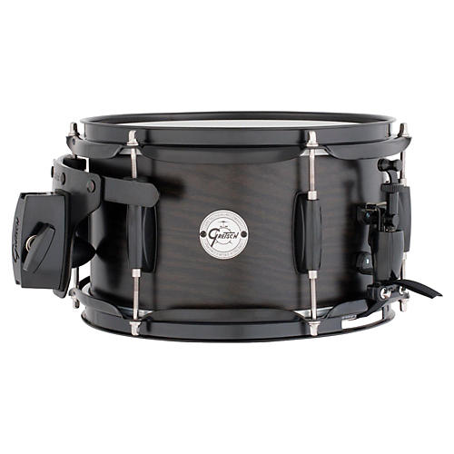 Gretsch Drums Silver Series Ash Side Snare Drum with Black Hardware 10 X 6 Satin Ebony