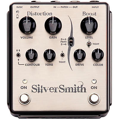 Egnater Silversmith Distortion/Boost Guitar Effects Pedal